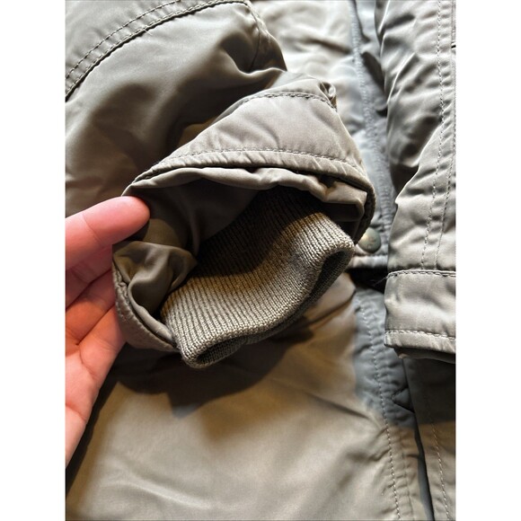 Polo Ralph Lauren Hooded Parka Down Jacket Coat Men’s Medium Large Hood Fur - Picture 7 of 15